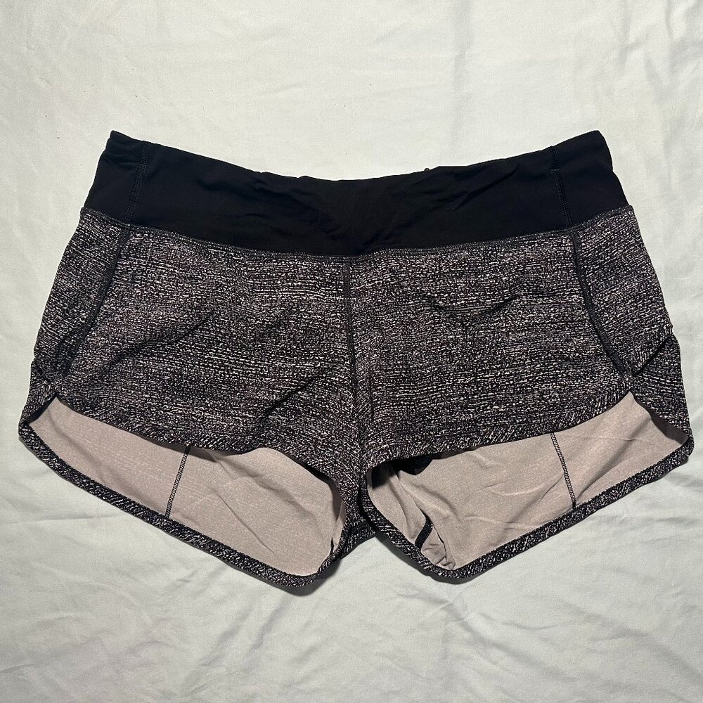 Lululemon Speed Up Shorts 2.5 Inches Salt Alpine Womens 8